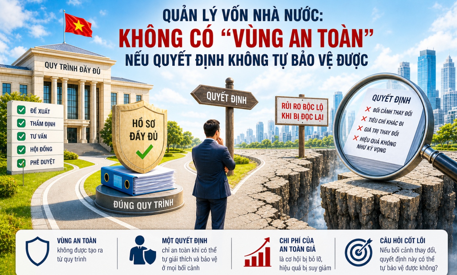 Quản lý vốn nhà nước: Không có “vùng an toàn”