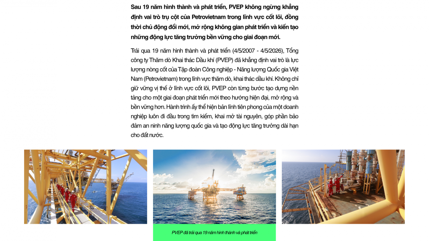 [E Magazine] PVEP - Tiên phong khơi nguồn năng lượng
