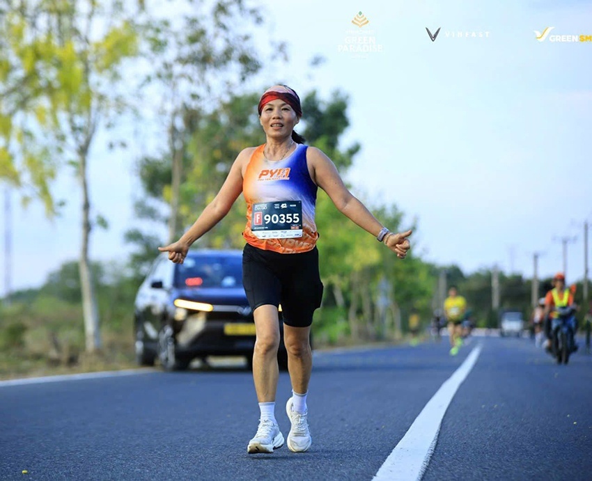 Hoàn thành VnExpress Marathon tại Cần Giờ, runner quyết mua Vinhomes Green Paradise để khỏe hơn mỗi ngày