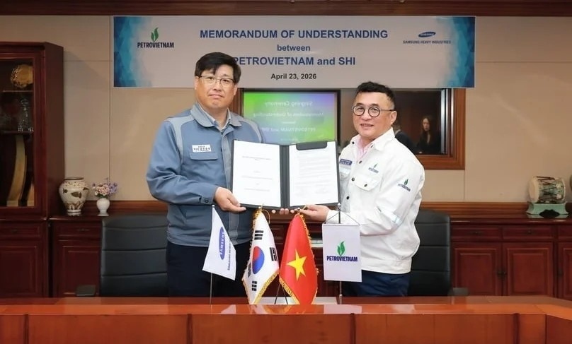 Petrovietnam, Samsung Heavy Industries sign cooperation deal