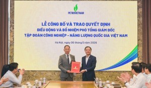 Đồng chí Cao Hoài Dương được bổ nhiệm giữ chức Phó Tổng Giám đốc Petrovietnam