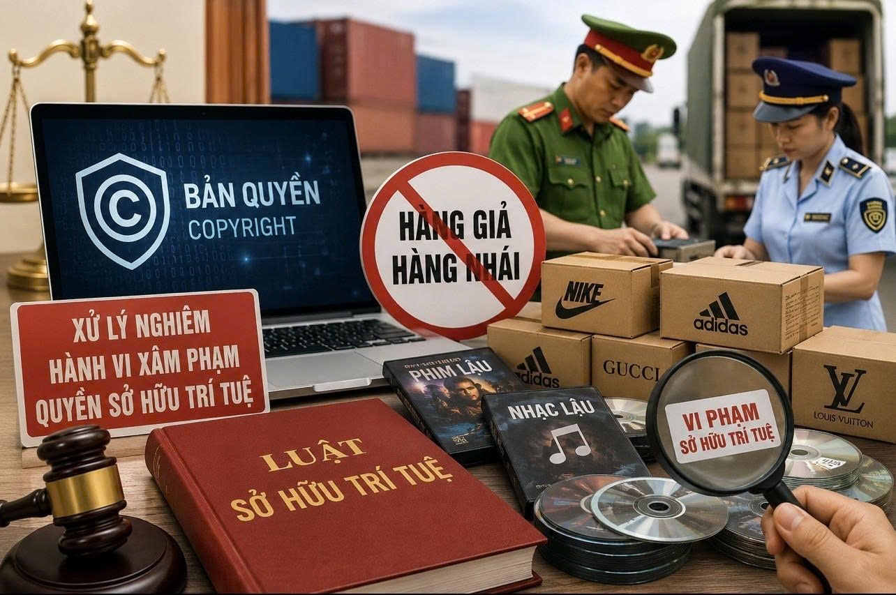 Chính phủ mở đợt cao điểm xử lý vi phạm sở hữu trí tuệ trên toàn quốc