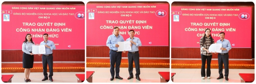“Yêu Bác lòng ta trong sáng hơn”: Chủ đề sinh hoạt ý nghĩa tại Chi bộ 5 và Chi bộ 6 (Đảng bộ NCKH&ĐT)
