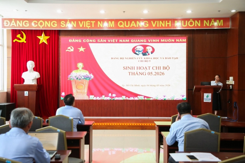 “Yêu Bác lòng ta trong sáng hơn”: Chủ đề sinh hoạt ý nghĩa tại Chi bộ 5 và Chi bộ 6 (Đảng bộ NCKH&ĐT)