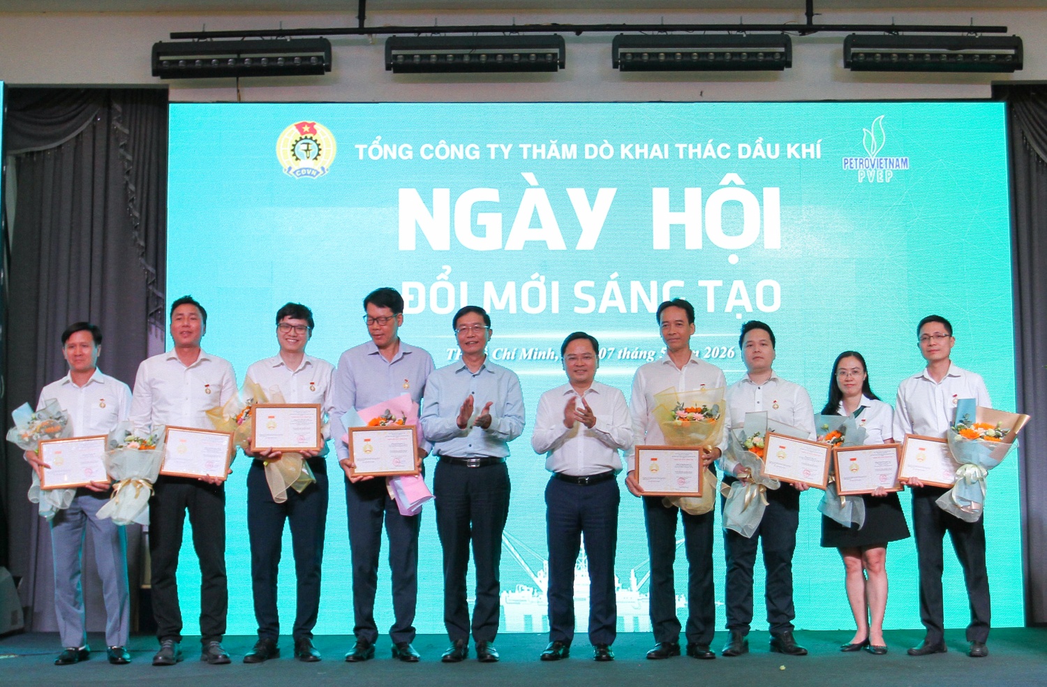 Ngày hội Đổi mới sáng tạo PVEP: Tối ưu vận hành khai thác và nâng cao hệ số thu hồi dầu