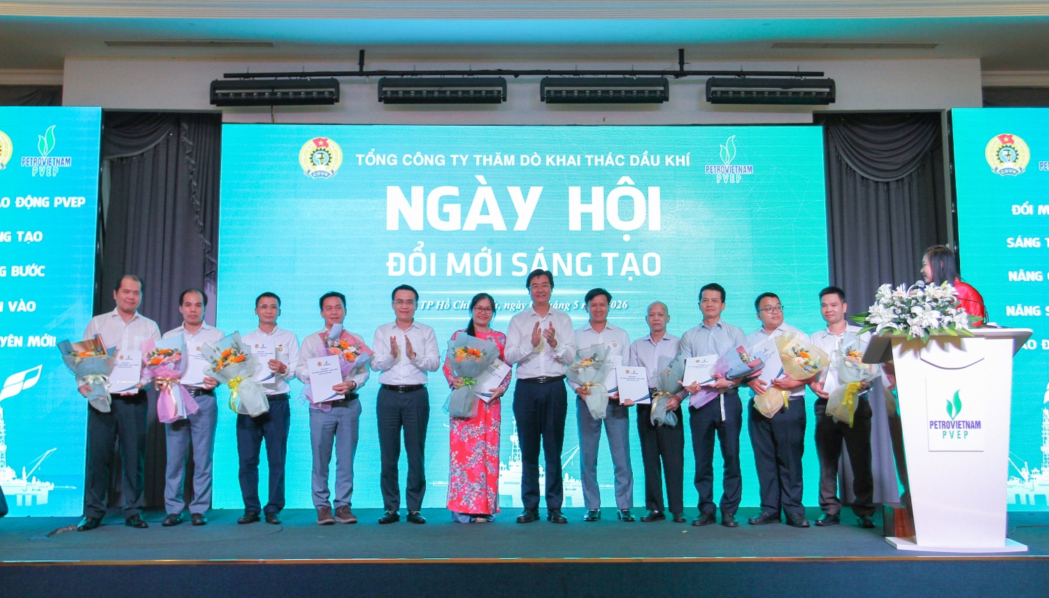 Ngày hội Đổi mới sáng tạo PVEP: Tối ưu vận hành khai thác và nâng cao hệ số thu hồi dầu