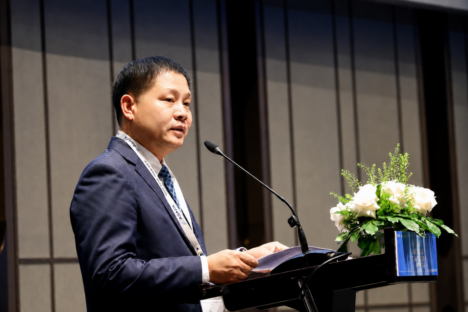 Ông Bùi Ngọc Dương – Chủ tịch HĐQT BSR phát biểu tại IPS Vietnam 2026.