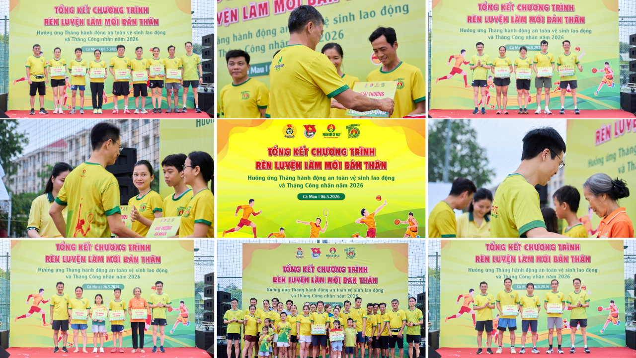 Ấn tượng hành trình “Rèn luyện làm mới bản thân” của người lao động PVCFC