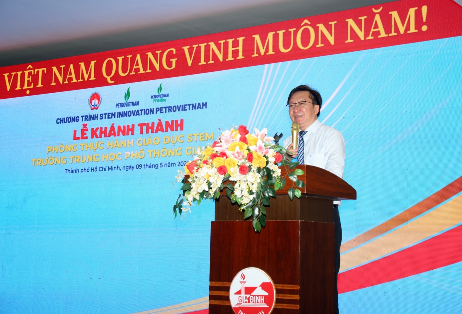 Khánh thành phòng STEM Trường THPT Gia Định (TP HCM): “Cánh tay nối dài” chạm tới ước mơ
