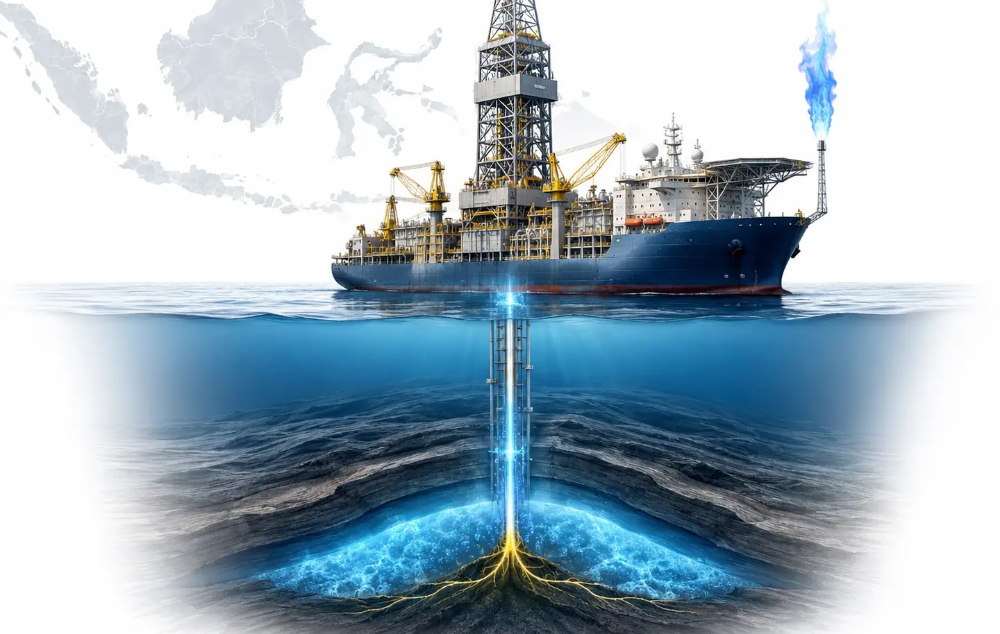 Eni xác nhận quy mô phát hiện khí đốt khổng lồ ngoài khơi Indonesia