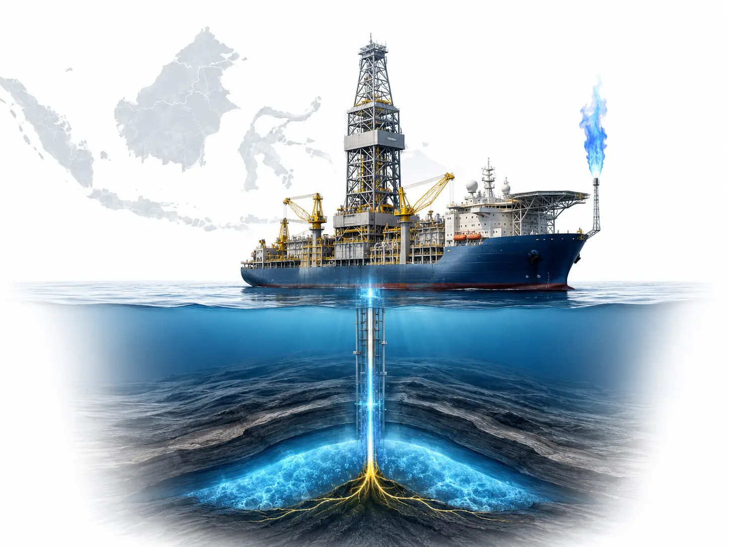 Eni xác nhận quy mô phát hiện khí đốt khổng lồ ngoài khơi Indonesia