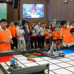 [VIDEO] Không khí sôi nổi tại cuộc thi Vô địch Quốc gia STEM, AI và Robotics