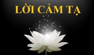 Lời cảm tạ