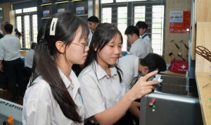 [CHÙM ẢNH] Không gian học tập STEM hiện đại tại Trường THPT Lạng Giang số 1