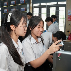 [CHÙM ẢNH] Không gian học tập STEM hiện đại tại Trường THPT Lạng Giang số 1