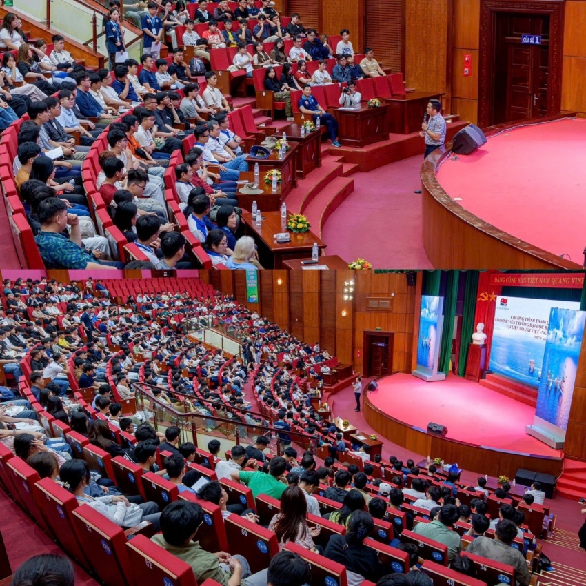 500 sinh viên Trường Đại học Bách khoa TP HCM tham quan kiến tập tại Vietsovpetro