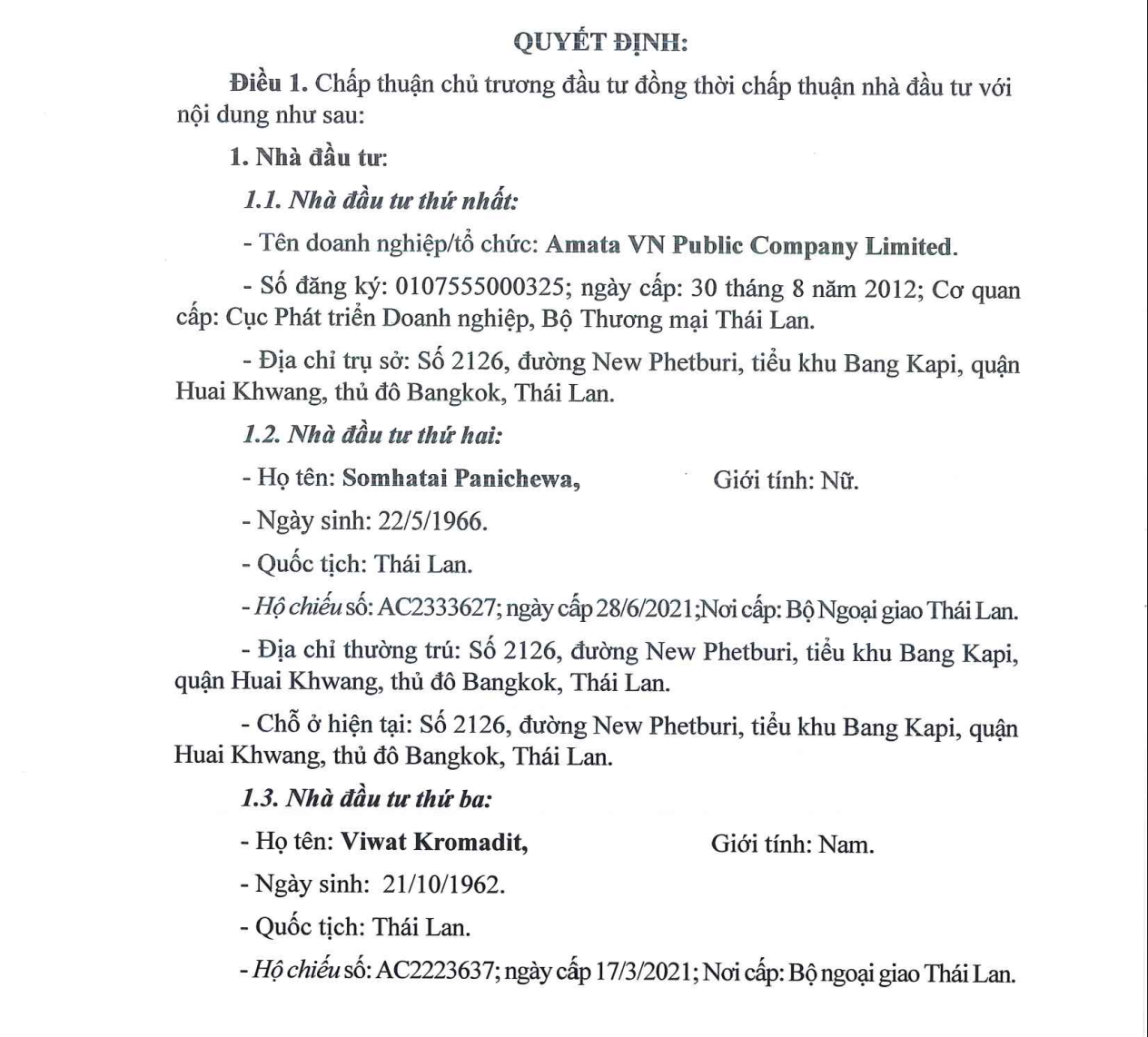 Amata Phú Thọ lên kế hoạch xây dựng Khu công nghiệp Đoan Hùng gần 5.000 tỷ đồng