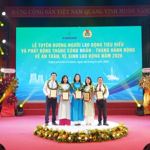 Những điển hình PVOIL được vinh danh “Người lao động Petrovietnam tiêu biểu”