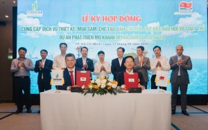 PVEP Khánh Mỹ và Vietsovpetro ký kết hợp đồng EPCI dự án Phát triển mỏ Khánh Mỹ - Đầm Dơi