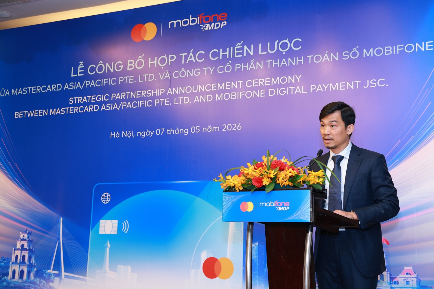 Công ty Cổ phần Thanh toán số MobiFone (MDP) bắt tay Mastercard thúc đẩy nền kinh tế số