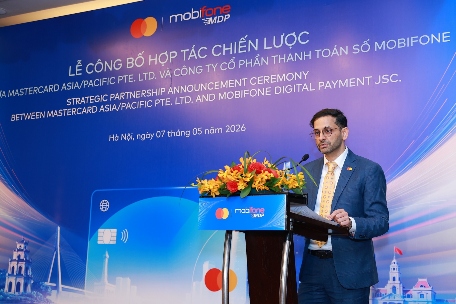 Công ty Cổ phần Thanh toán số MobiFone (MDP) bắt tay Mastercard thúc đẩy nền kinh tế số