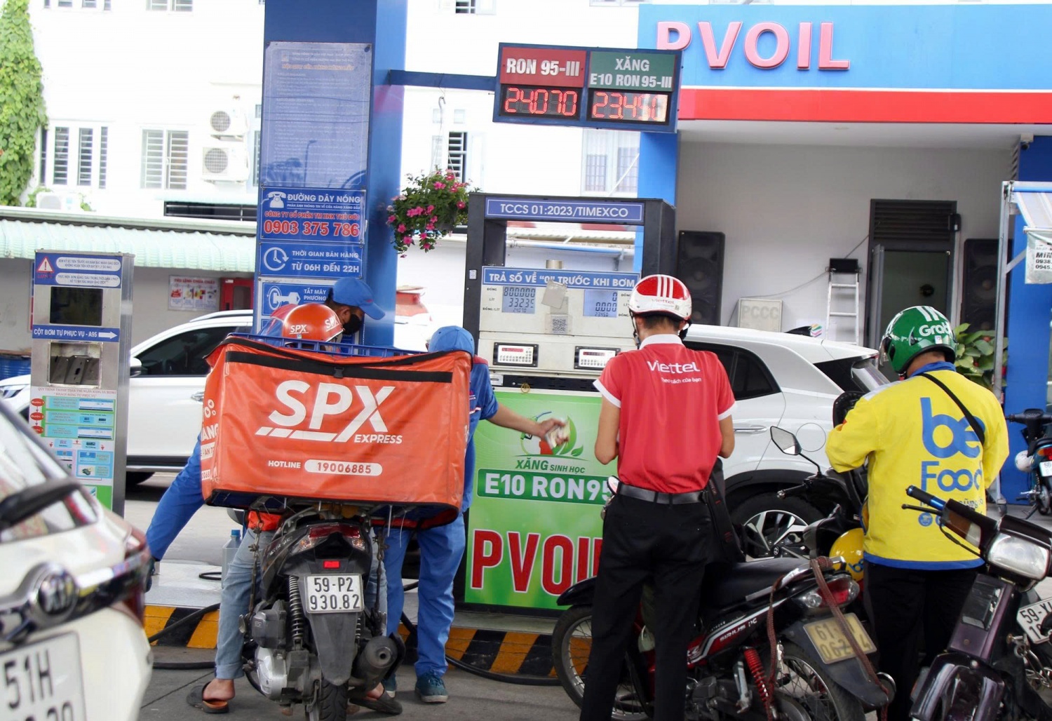 PVOIL chính thức bán xăng sinh học E10 trên toàn hệ thống cửa hàng xăng dầu