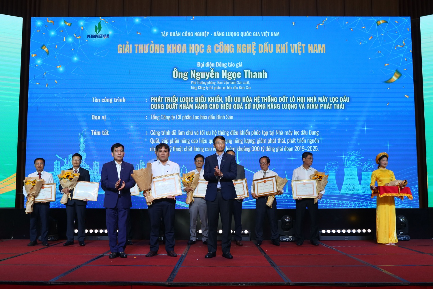 Petrovietnam trao Giải thưởng Khoa học và Công nghệ Dầu khí Việt Nam cho các công trình tiêu biểu