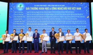 Petrovietnam trao Giải thưởng Khoa học và Công nghệ Dầu khí Việt Nam cho các công trình tiêu biểu