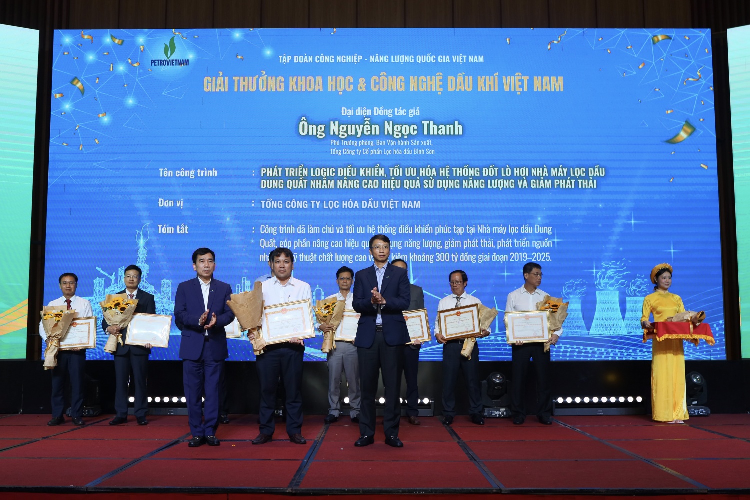 Petrovietnam trao Giải thưởng Khoa học và Công nghệ Dầu khí Việt Nam cho các công trình tiêu biểu