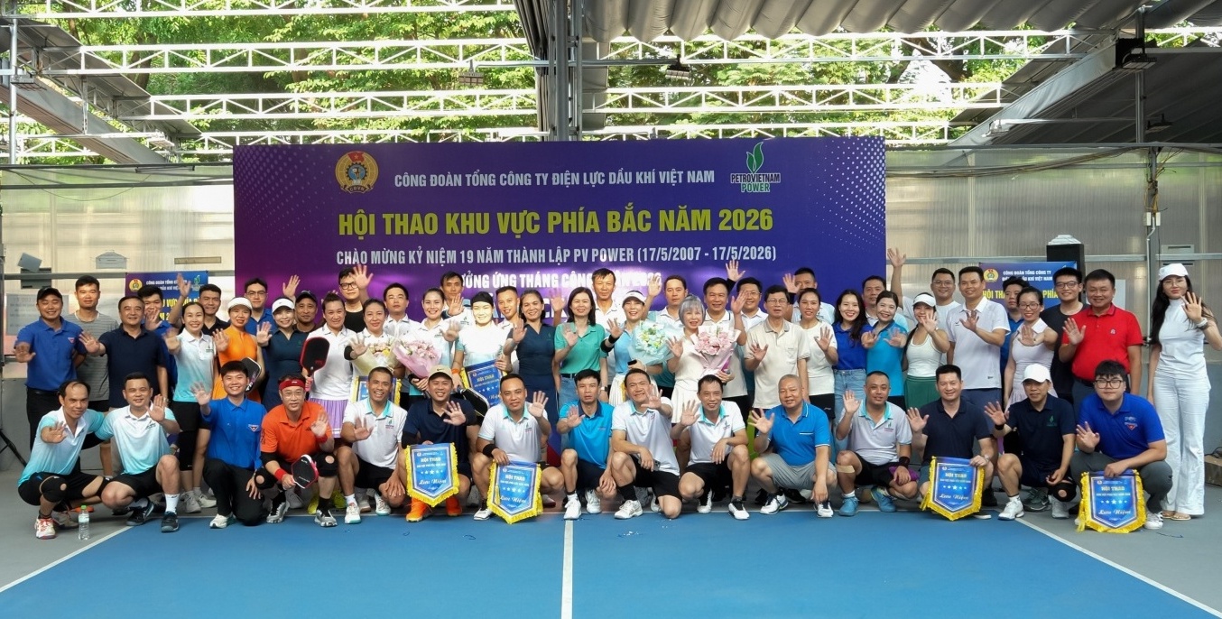 [Chùm ảnh] Sôi nổi Hội thao PV Power khu vực phía Bắc hướng tới kỷ niệm 19 năm thành lập Tổng công ty