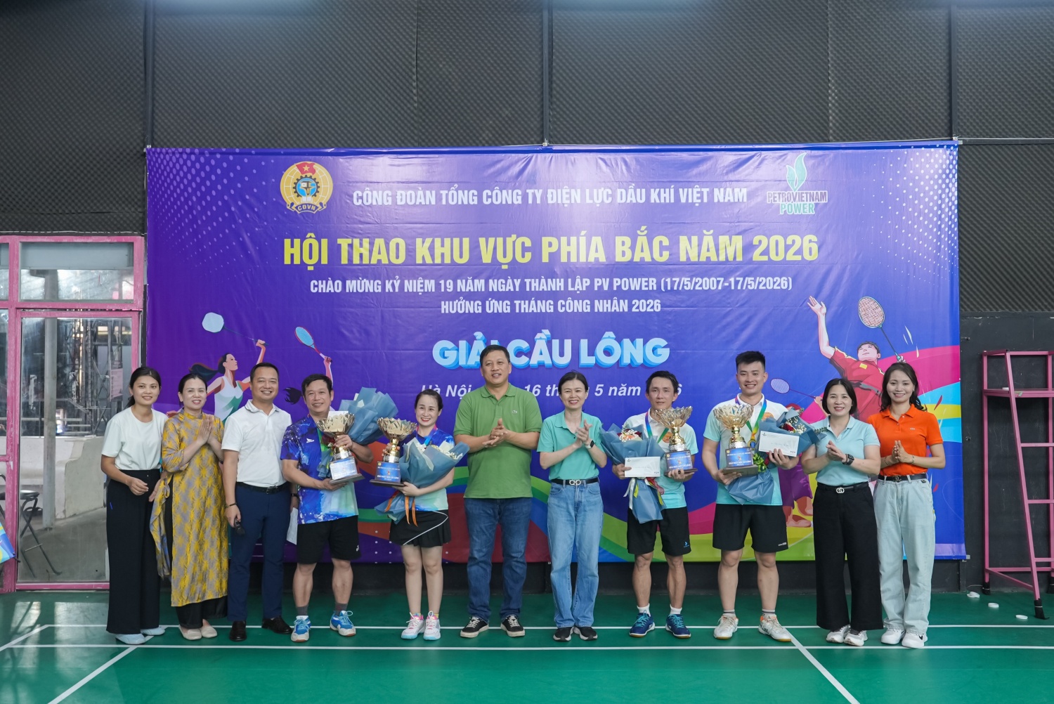 [Chùm ảnh] Sôi nổi Hội thao PV Power khu vực phía Bắc hướng tới kỷ niệm 19 năm thành lập Tổng công ty