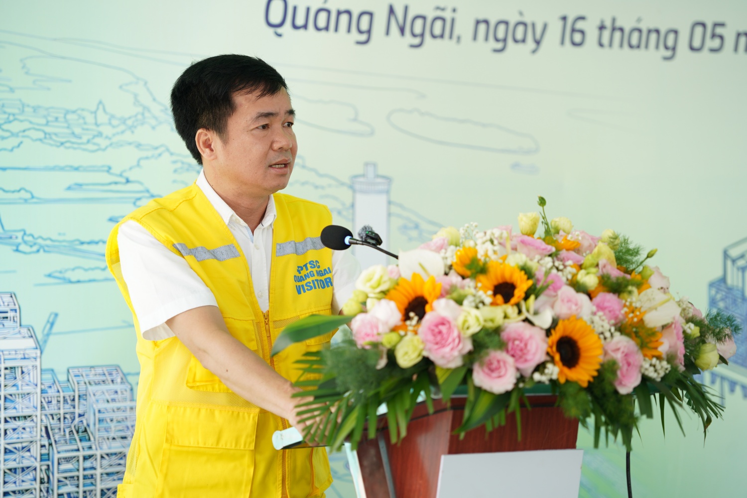 PTSC Quảng Ngãi khởi công hạng mục hệ thống ống dẫn Nhà máy Nhiệt điện Long Phú 1
