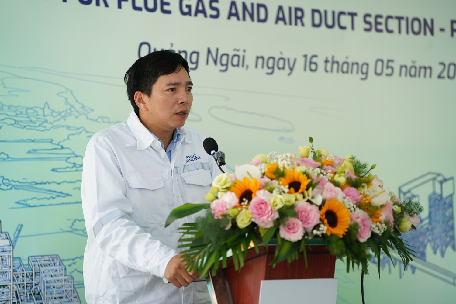PTSC Quảng Ngãi khởi công hạng mục hệ thống ống dẫn Nhà máy Nhiệt điện Long Phú 1