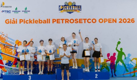 PETROSETCO tổ chức Giải Pickleball mở rộng 2026 chào mừng 30 năm thành lập