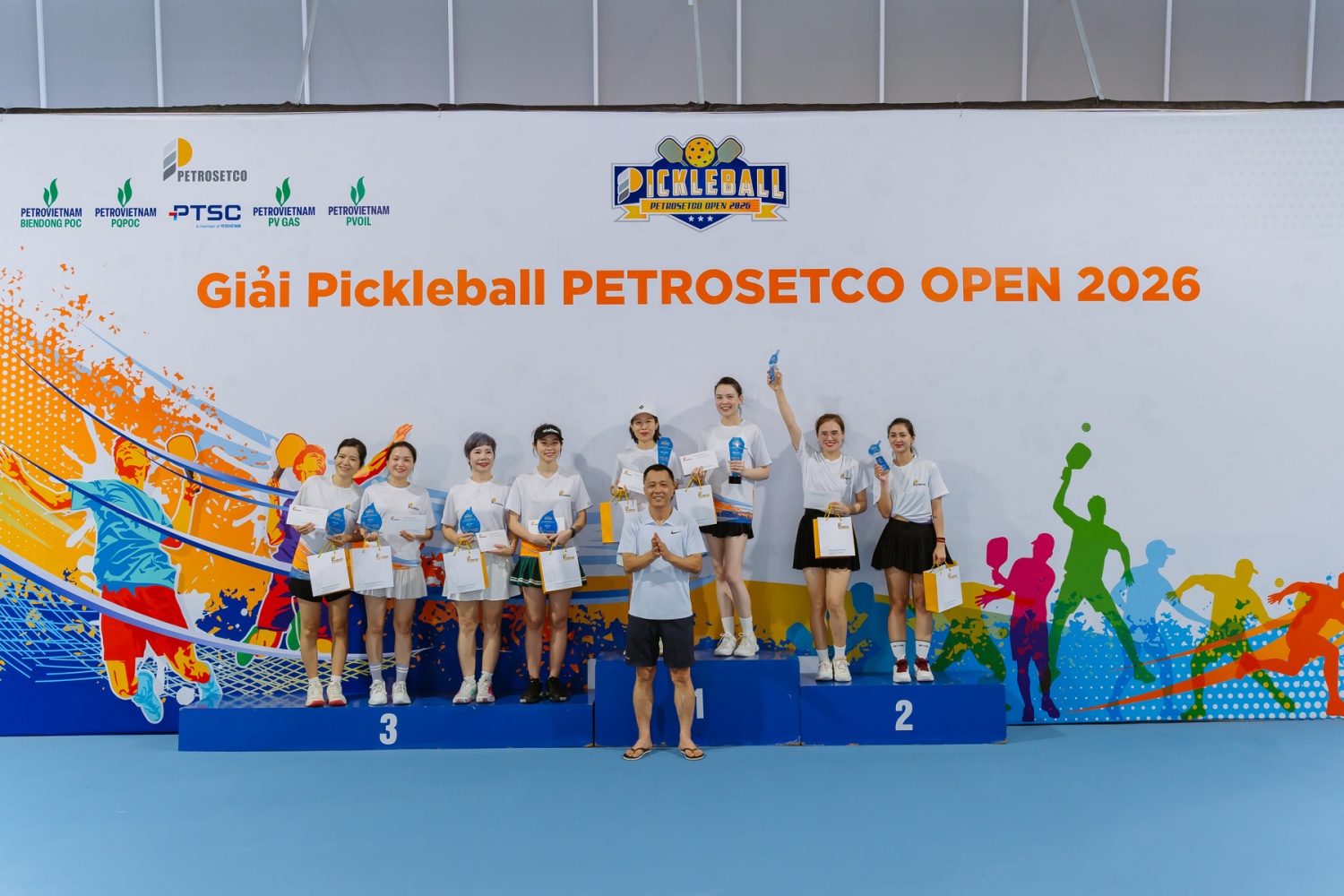 PETROSETCO tổ chức Giải Pickleball mở rộng 2026 chào mừng 30 năm thành lập