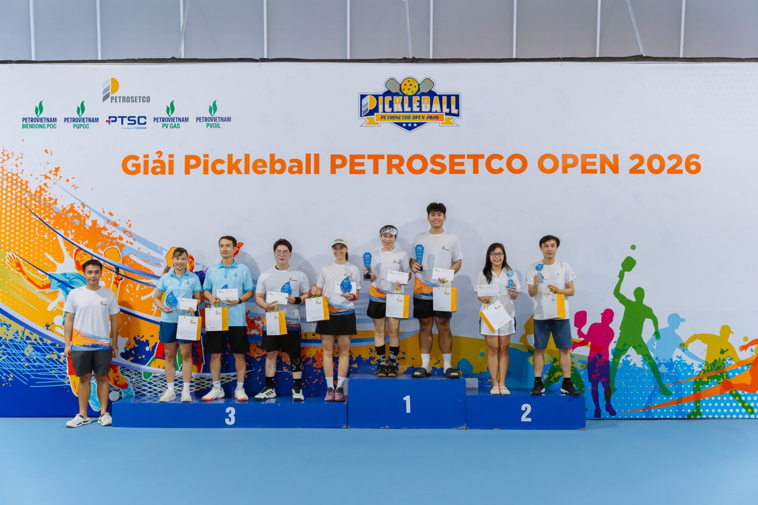 PETROSETCO tổ chức Giải Pickleball mở rộng 2026 chào mừng 30 năm thành lập