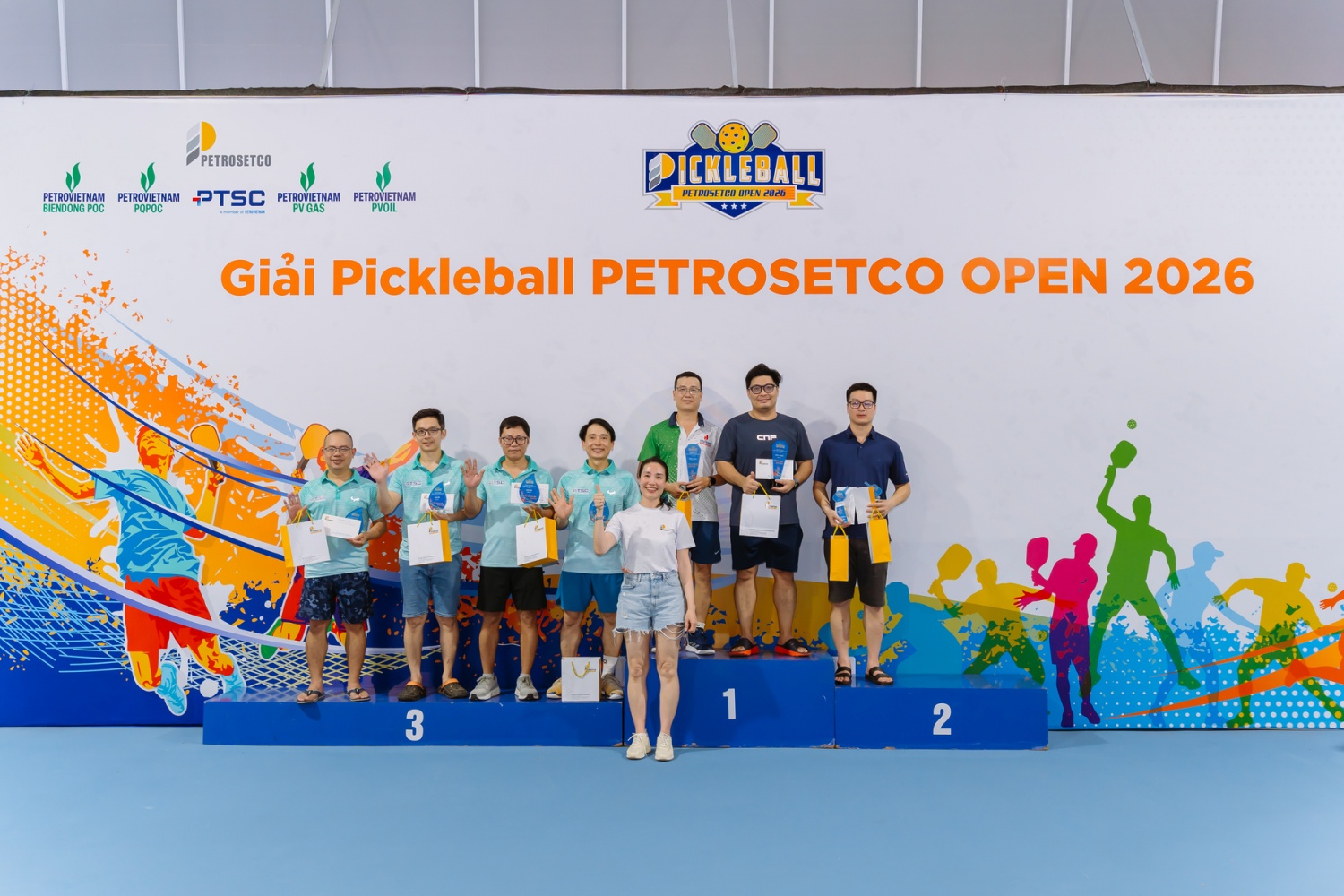 PETROSETCO tổ chức Giải Pickleball mở rộng 2026 chào mừng 30 năm thành lập