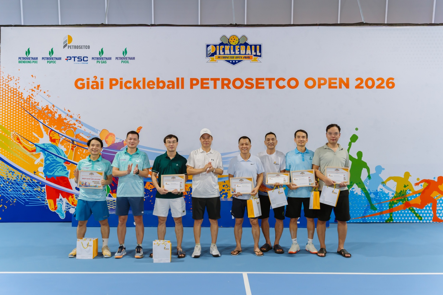 PETROSETCO tổ chức Giải Pickleball mở rộng 2026 chào mừng 30 năm thành lập