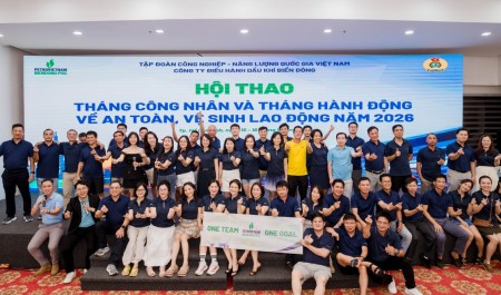 Hội thao BIENDONG POC 2026: Gắn kết người lao động, lan tỏa văn hóa Petrovietnam