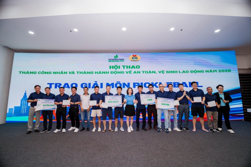 Hội thao BIENDONG POC 2026: Gắn kết người lao động, lan tỏa văn hóa Petrovietnam