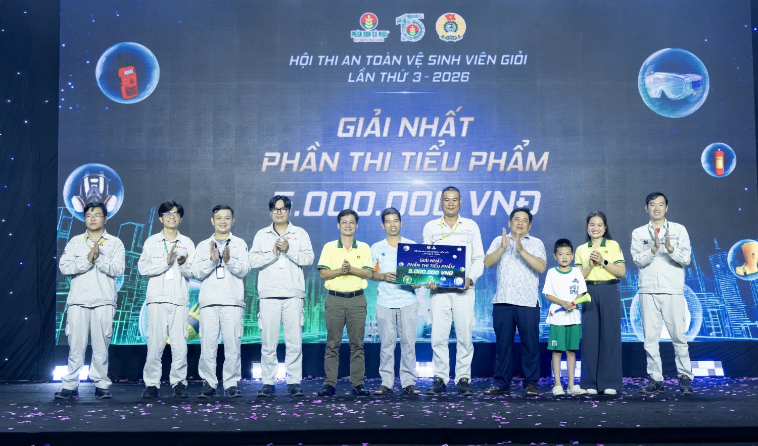 PVCFC lan tỏa văn hóa an toàn qua Hội thi ATVSV giỏi lần thứ III năm 2026 PVCFC lan tỏa văn hóa an toàn qua Hội thi ATVSV giỏi lần thứ III, năm 2026