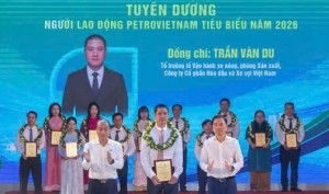 Gặp Tổ trưởng Tổ Vận hành xe nâng VNPOLY vừa được vinh danh "Người lao động Petrovietnam tiêu biểu"