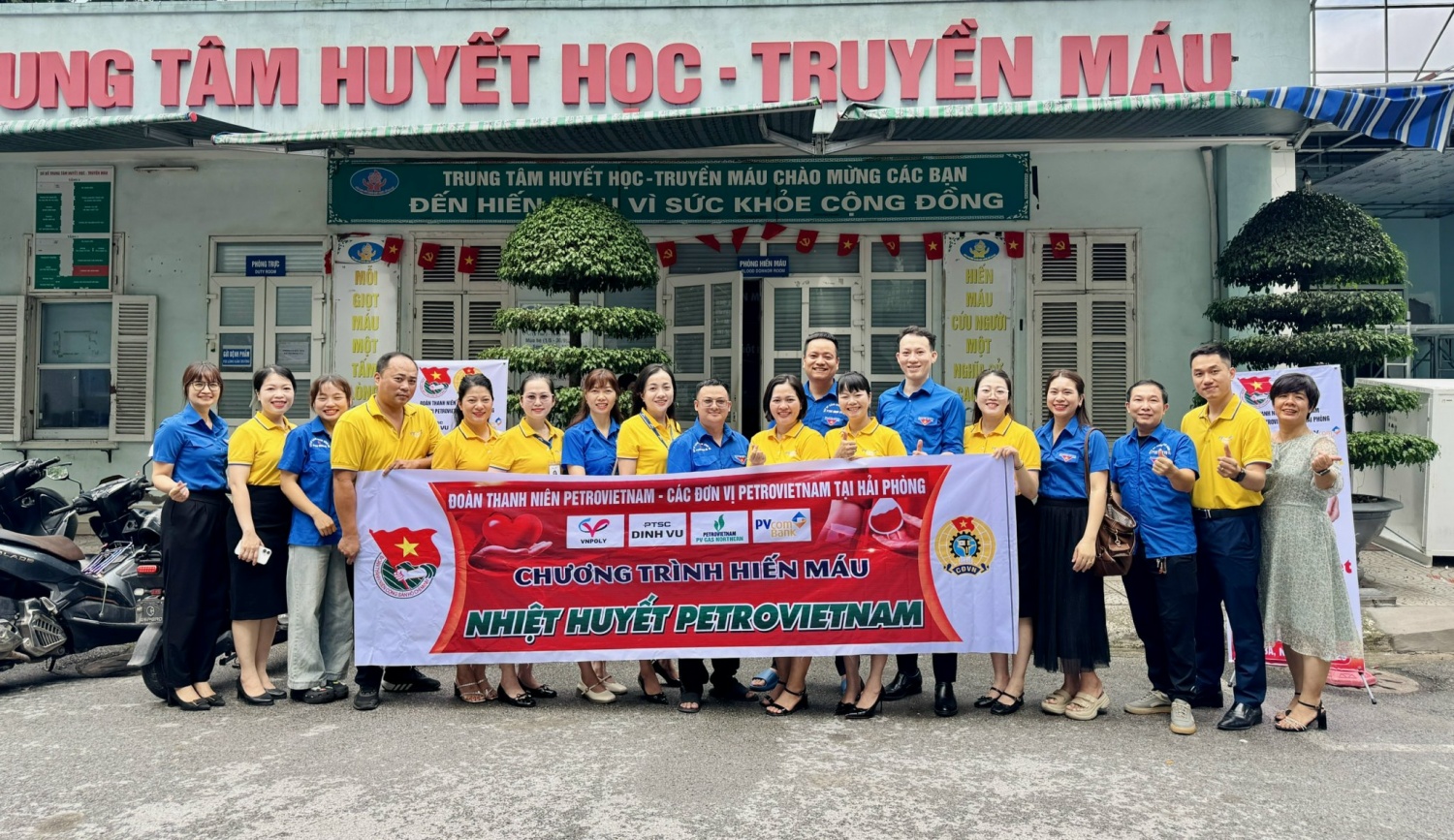 Đoàn Thanh niên VNPOLY tổ chức chương trình hiến máu “Nhiệt huyết Petrovietnam”
