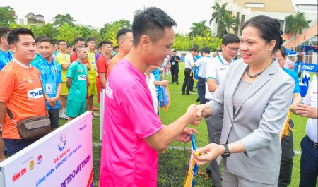 Petrovietnam tham gia Giải bóng đá công nhân, viên chức Việt Nam 2026