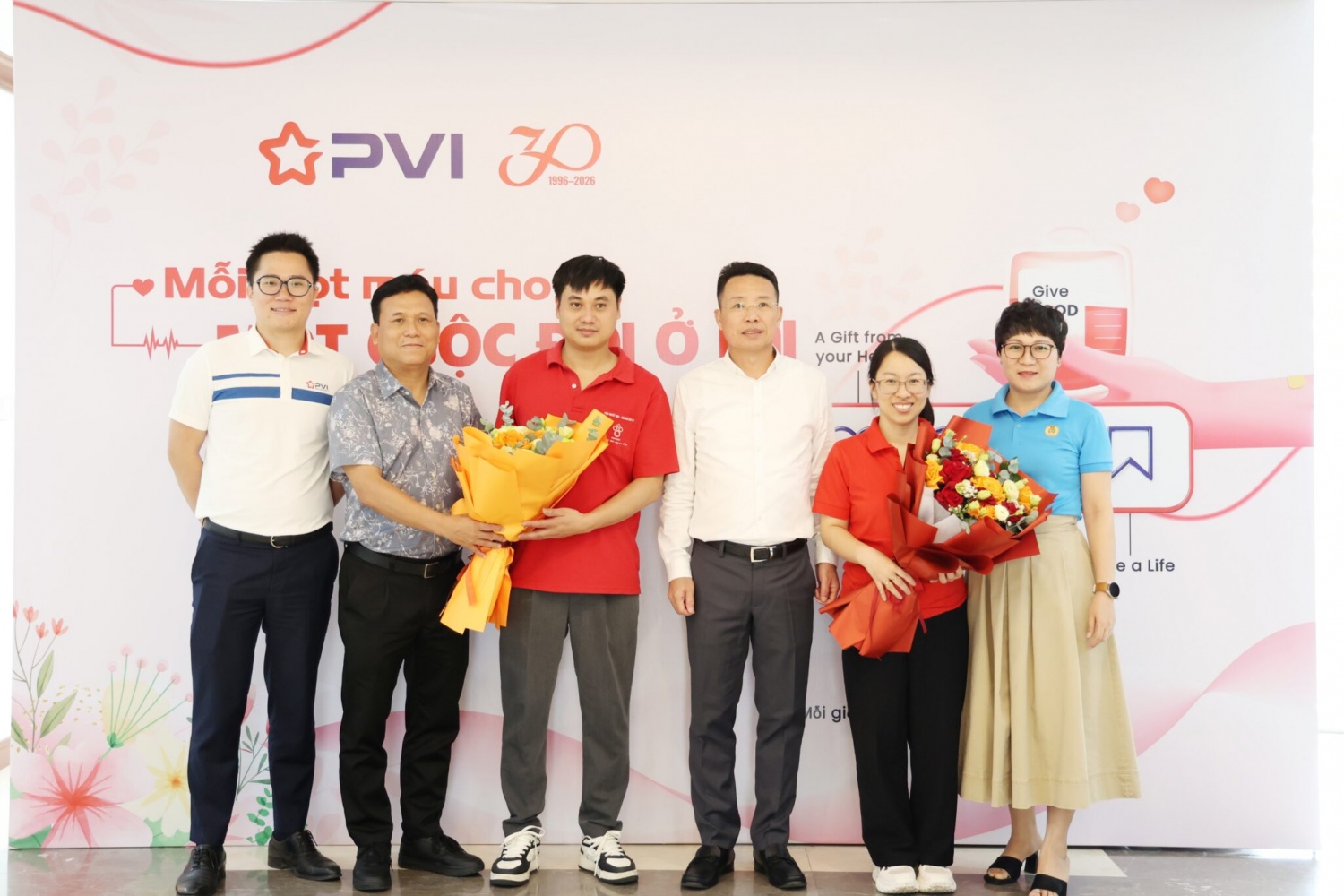 Công đoàn và Đoàn Thanh niên PVI tổ chức chương trình hiến máu tình nguyện 2026