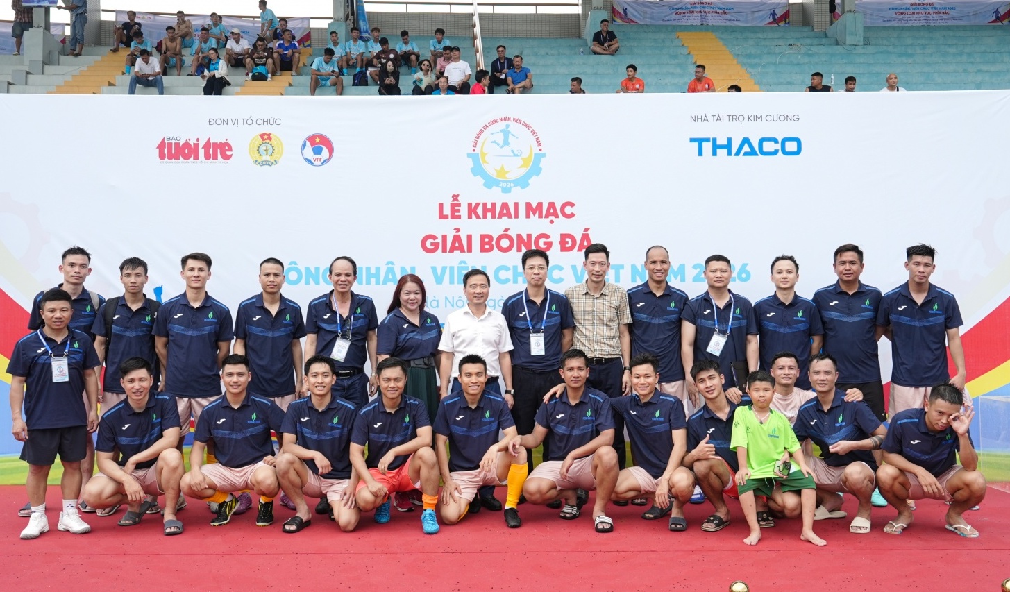 Petrovietnam tham gia Giải bóng đá công nhân, viên chức Việt Nam 2026