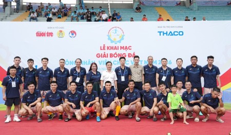 Petrovietnam tham gia Giải bóng đá công nhân, viên chức Việt Nam 2026