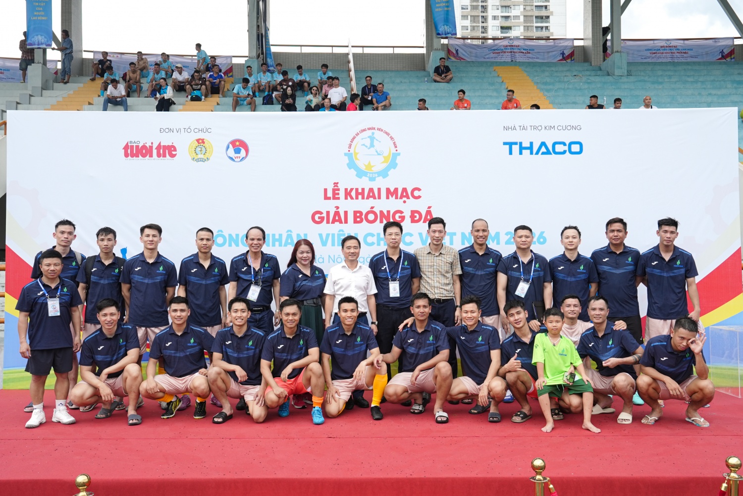 Petrovietnam tham gia Giải bóng đá công nhân, viên chức Việt Nam 2026