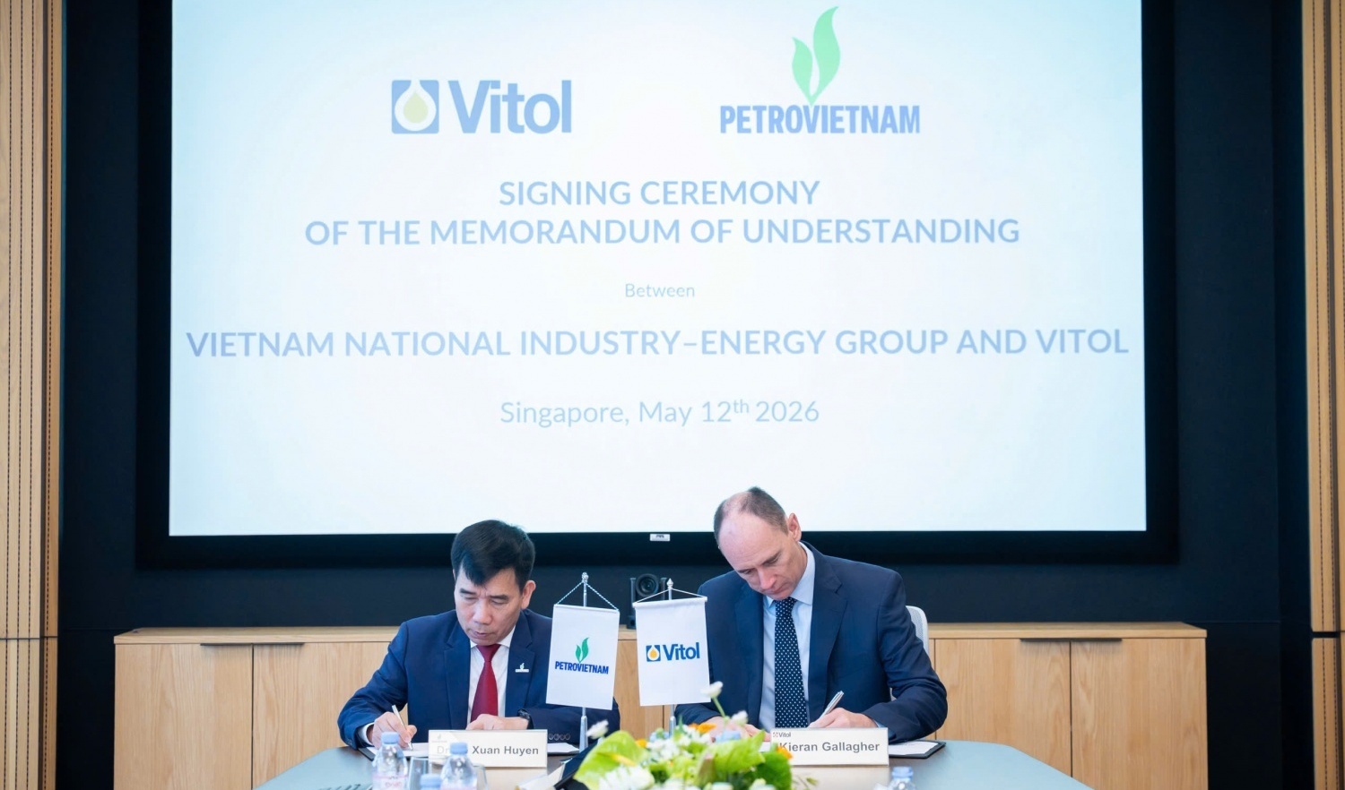Petrovietnam and Vitol Asia Pte. Ltd. (Vitol) sign Memorandum of Understanding on cooperation