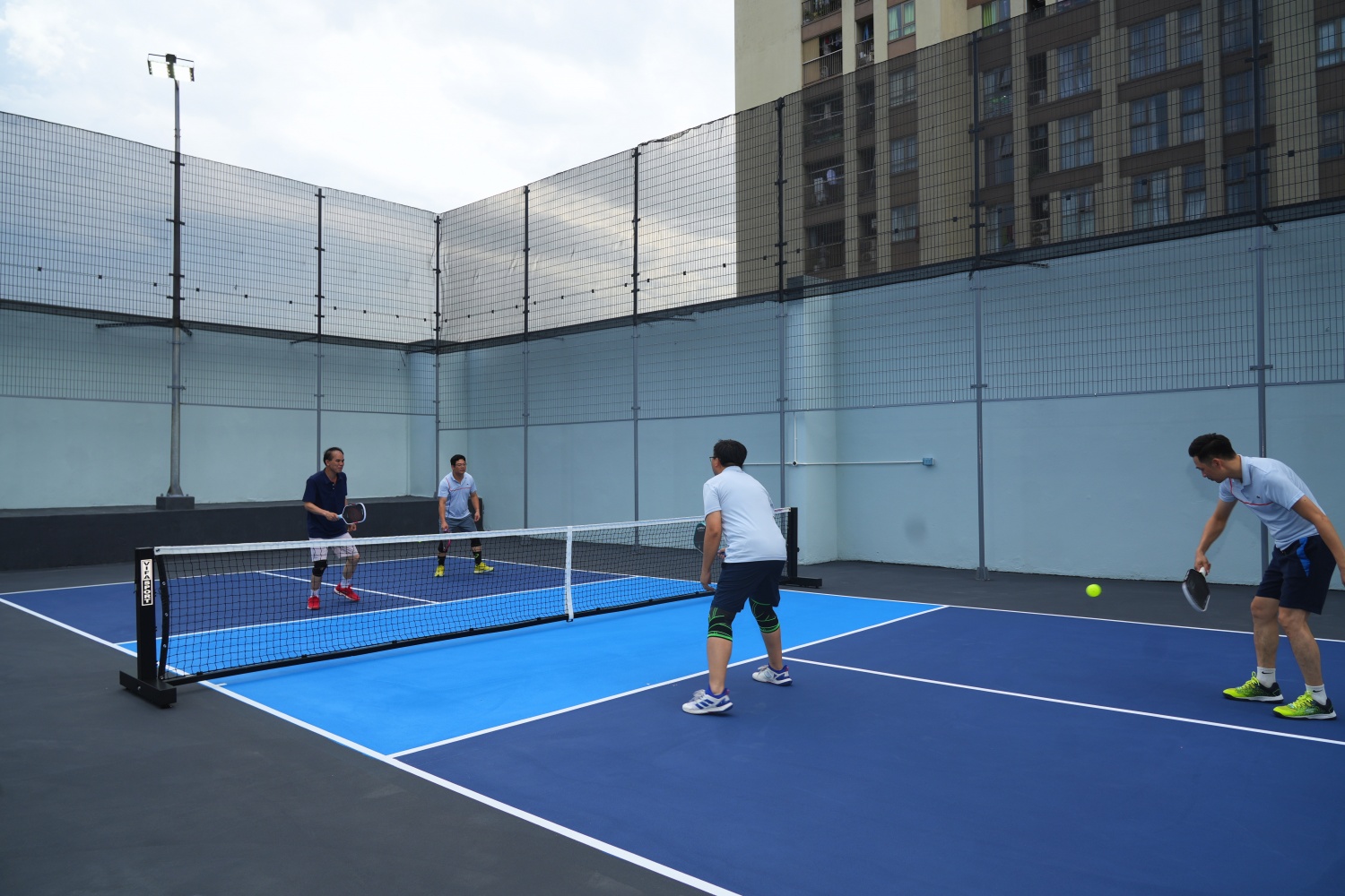 Khánh thành sân pickleball nhân kỷ niệm 48 năm thành lập Viện Dầu khí Việt Nam Khánh thành sân pickleball nhân kỷ niệm 48 năm thành lập Viện Dầu khí Việt Nam